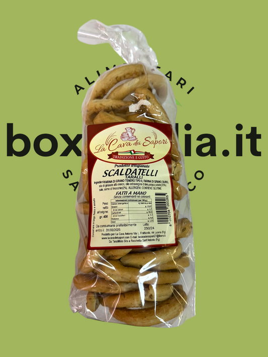 Scaldatelli pugliesi - 400 gr.