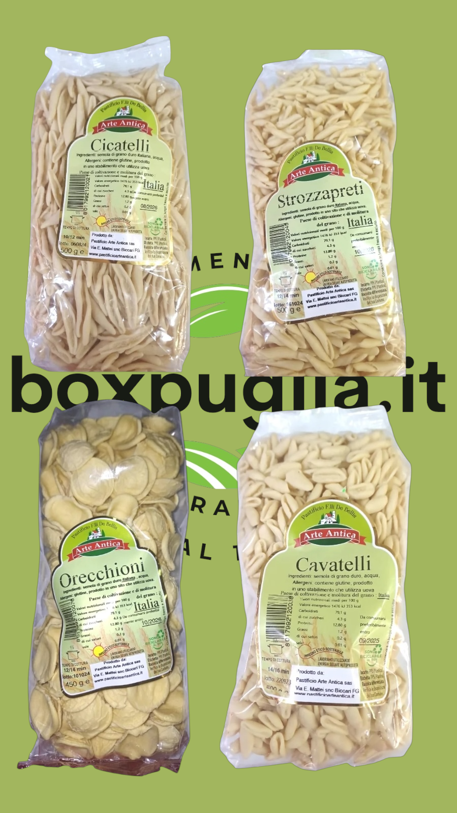 Pasta di Biccari - vari formati