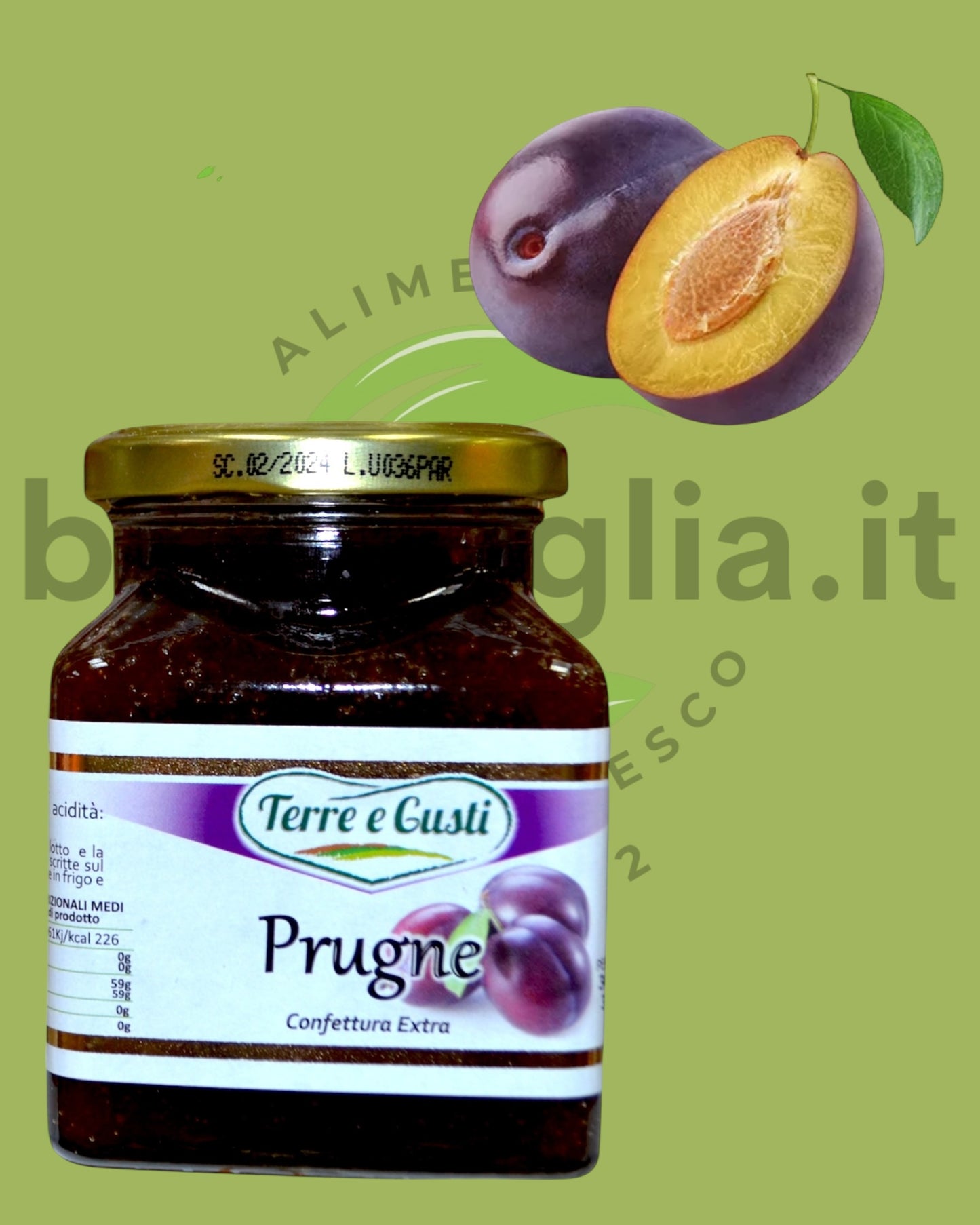 Marmellata di frutta fresca pugliese