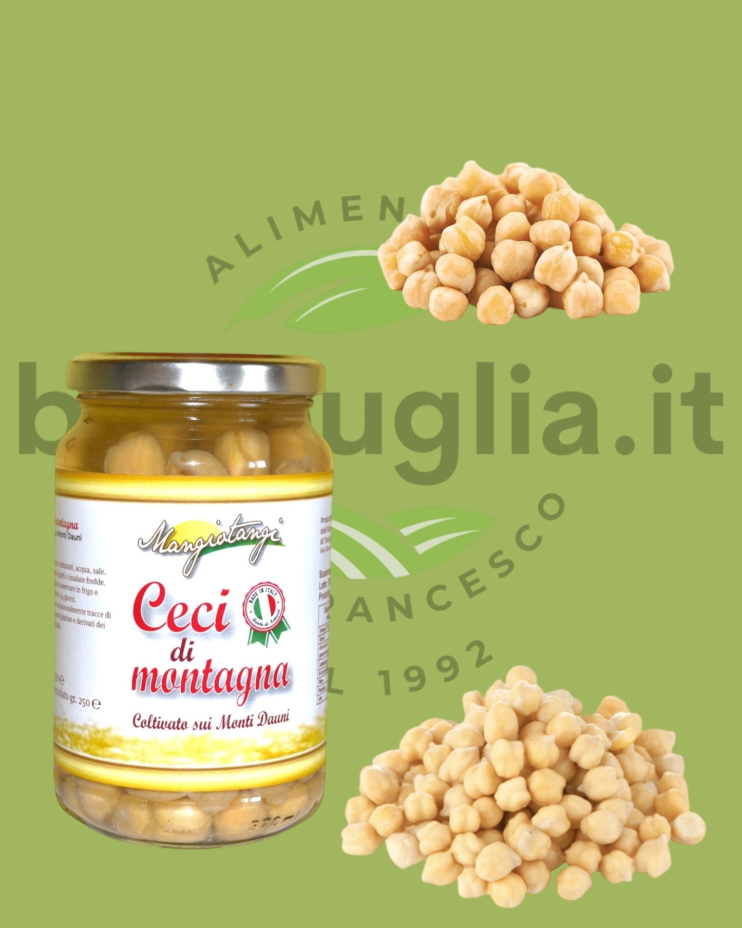 Ceci di montagna Faeto - 250 gr.