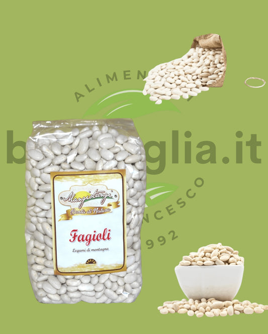 Fagioli legumi di montagna di Faeto - 400 gr.