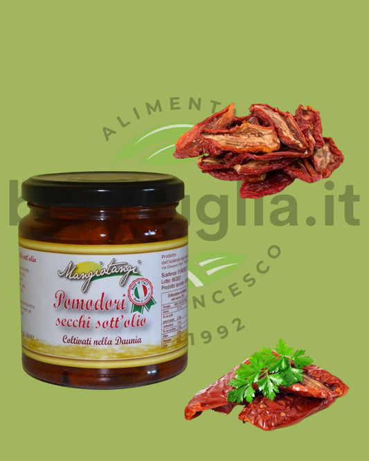 Pomodori secchi sott'olio di Faeto - 180 gr.