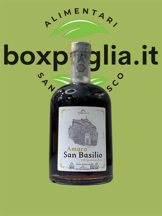 Amaro artigianale San Basilio